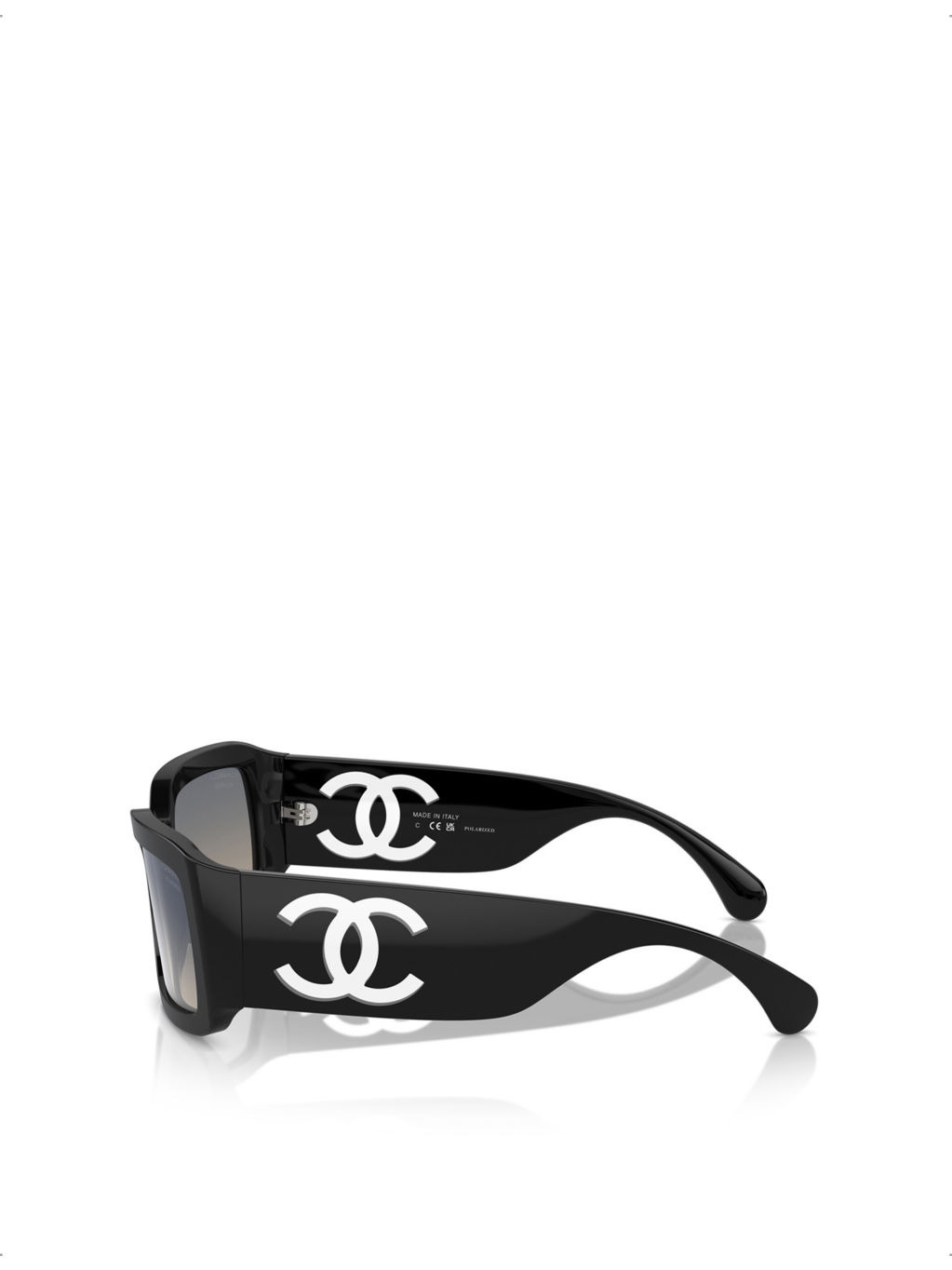 CH5526 Rectangle-Frame Acetate Sunglasses - 3
