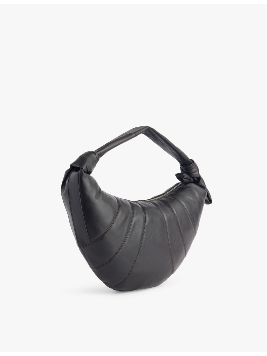 Fortune Croissant large leather shoulder bag - 4