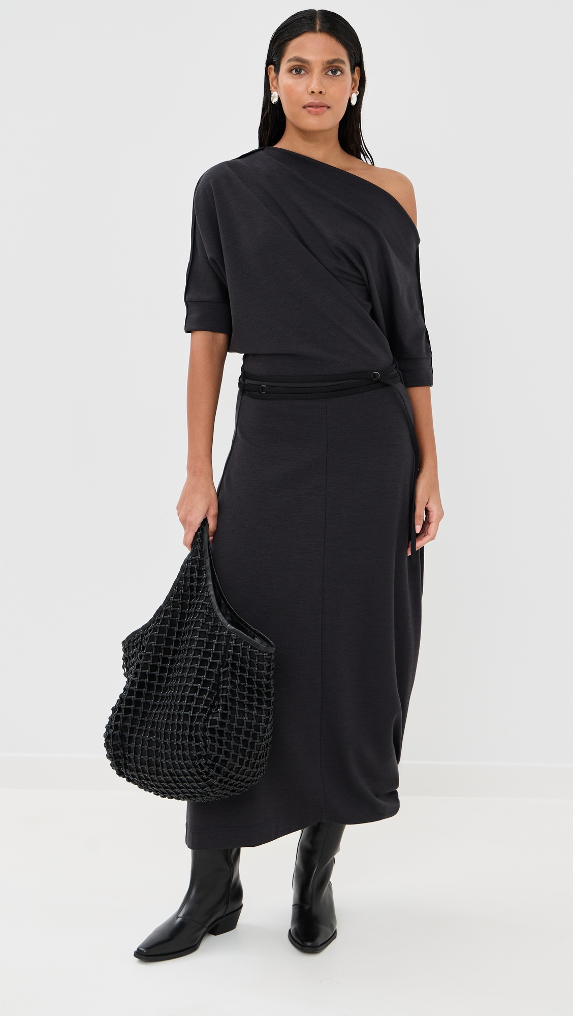 Twisted Hem Dress - 4