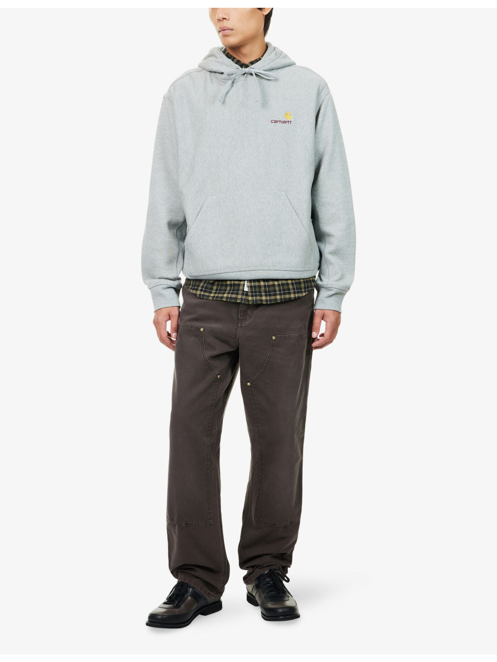 Embroidered-Logo Relaxed-Fit Cotton-Jersey Hoody - 2