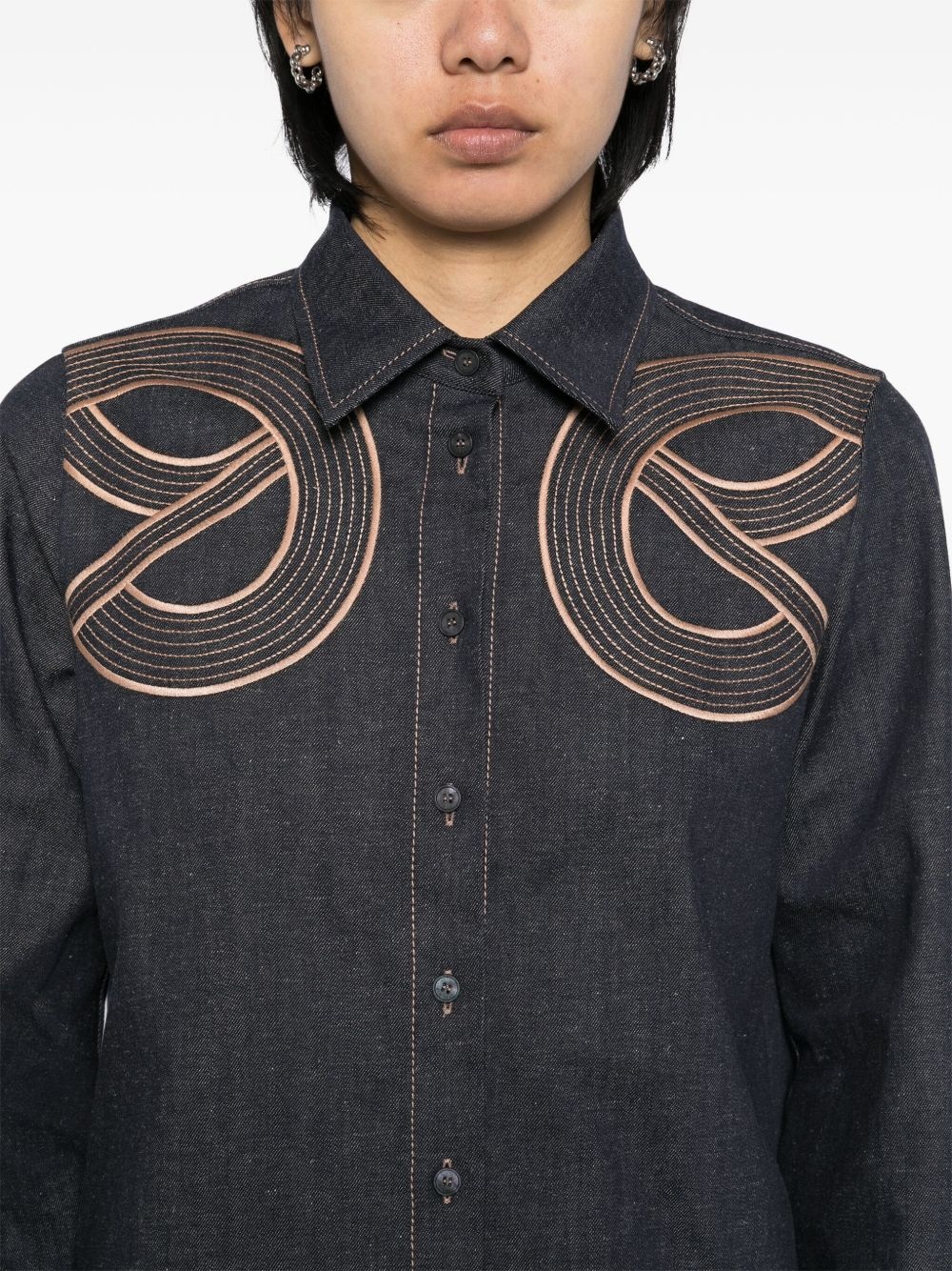 denim shirt - 5