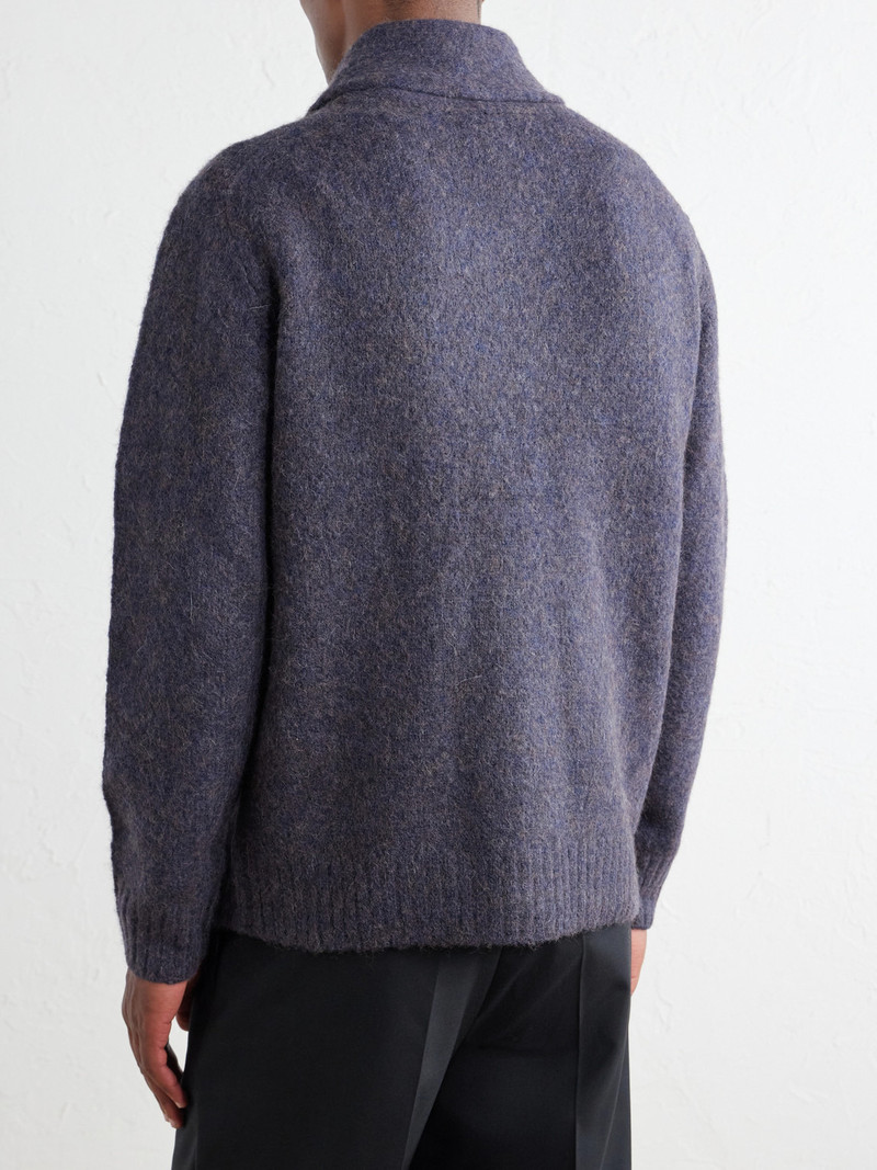 Alpaca, Yak, and Wool-Blend Cardigan 4