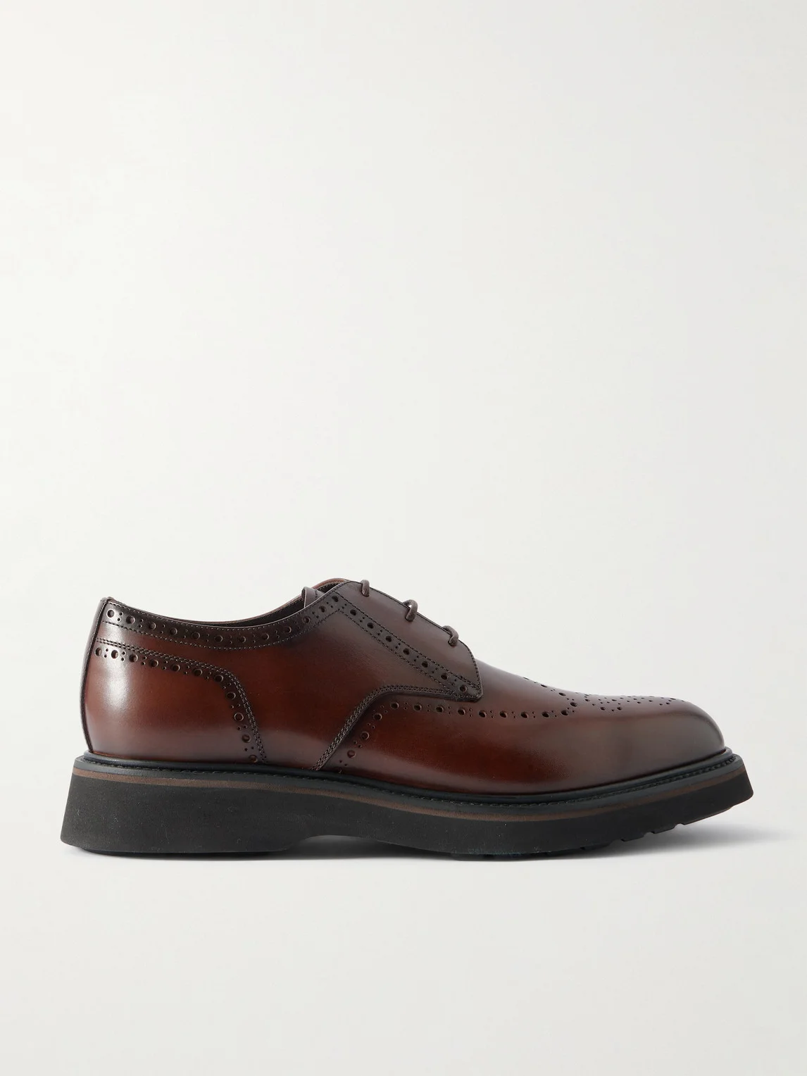 Alessio Leather Brogues - 1