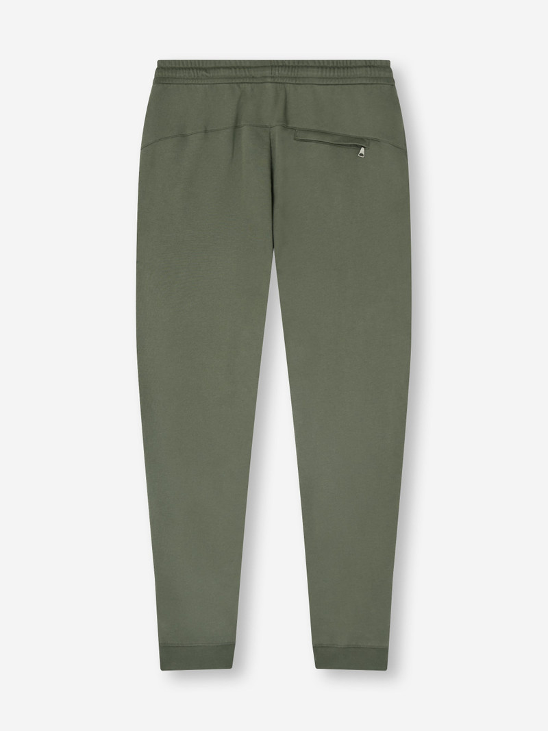 Men's Sweatpants Quinn Cotton Modal Khaki 6
