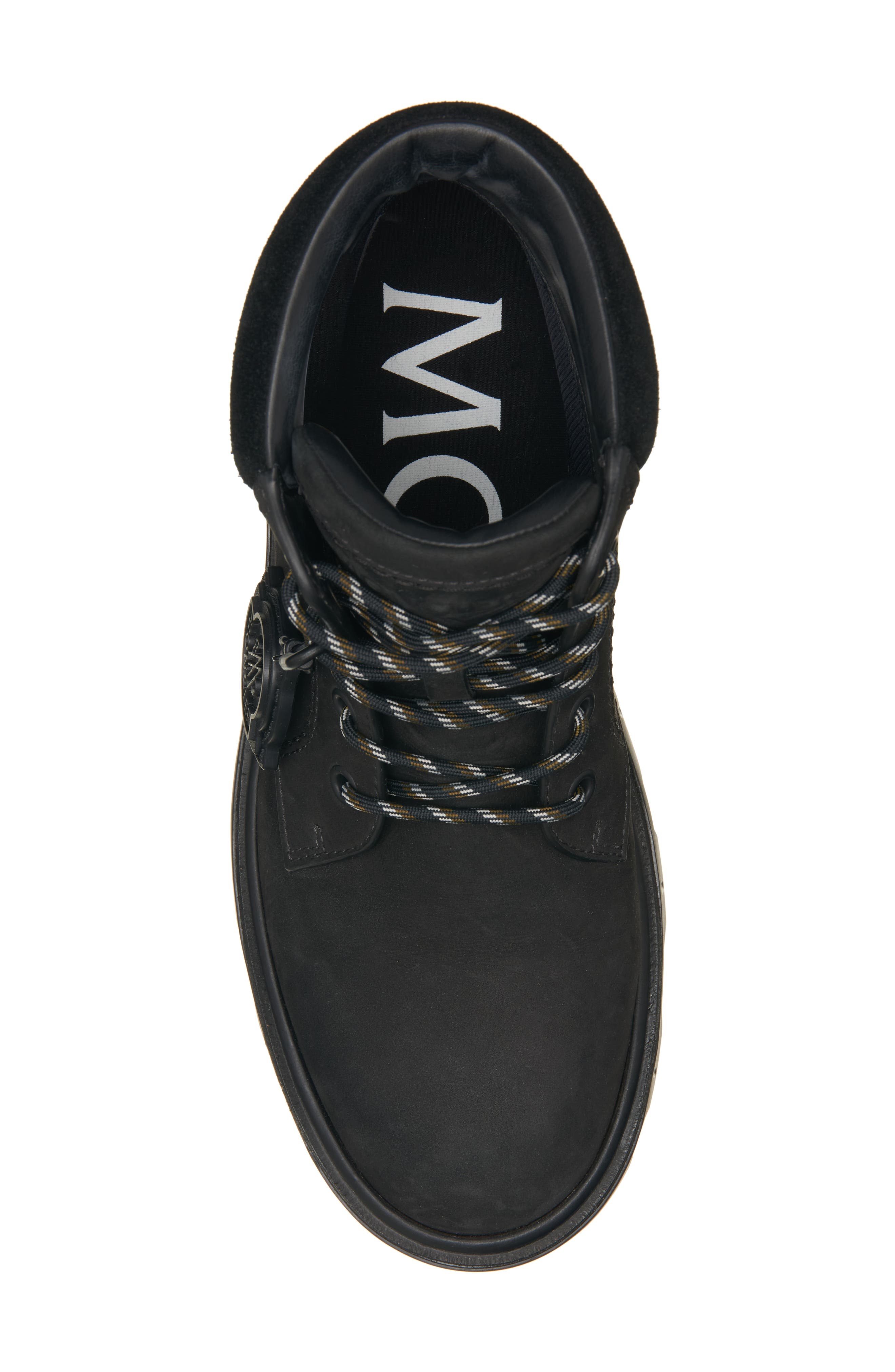 Moncler Peak City Lace-Up Boot in Black at Nordstrom - 5