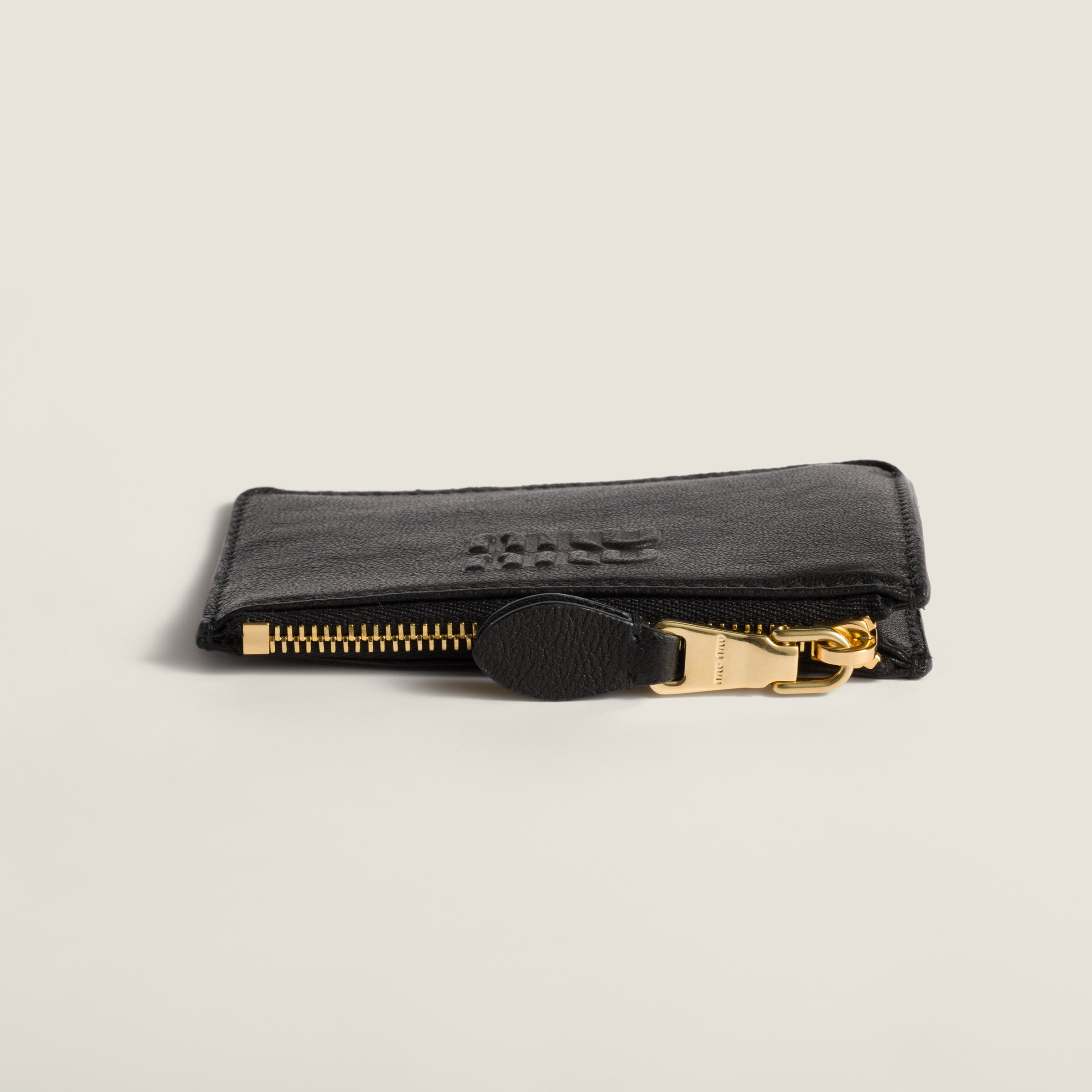 Nappa leather card holder - 3
