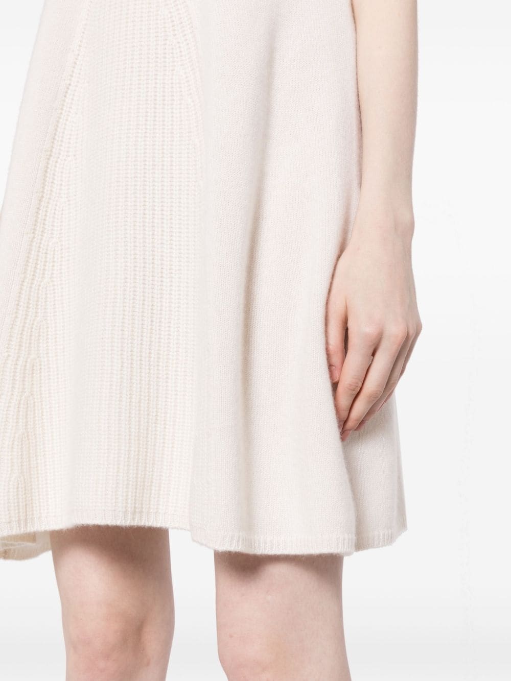 Naomi knitted cashmere minidress - 5