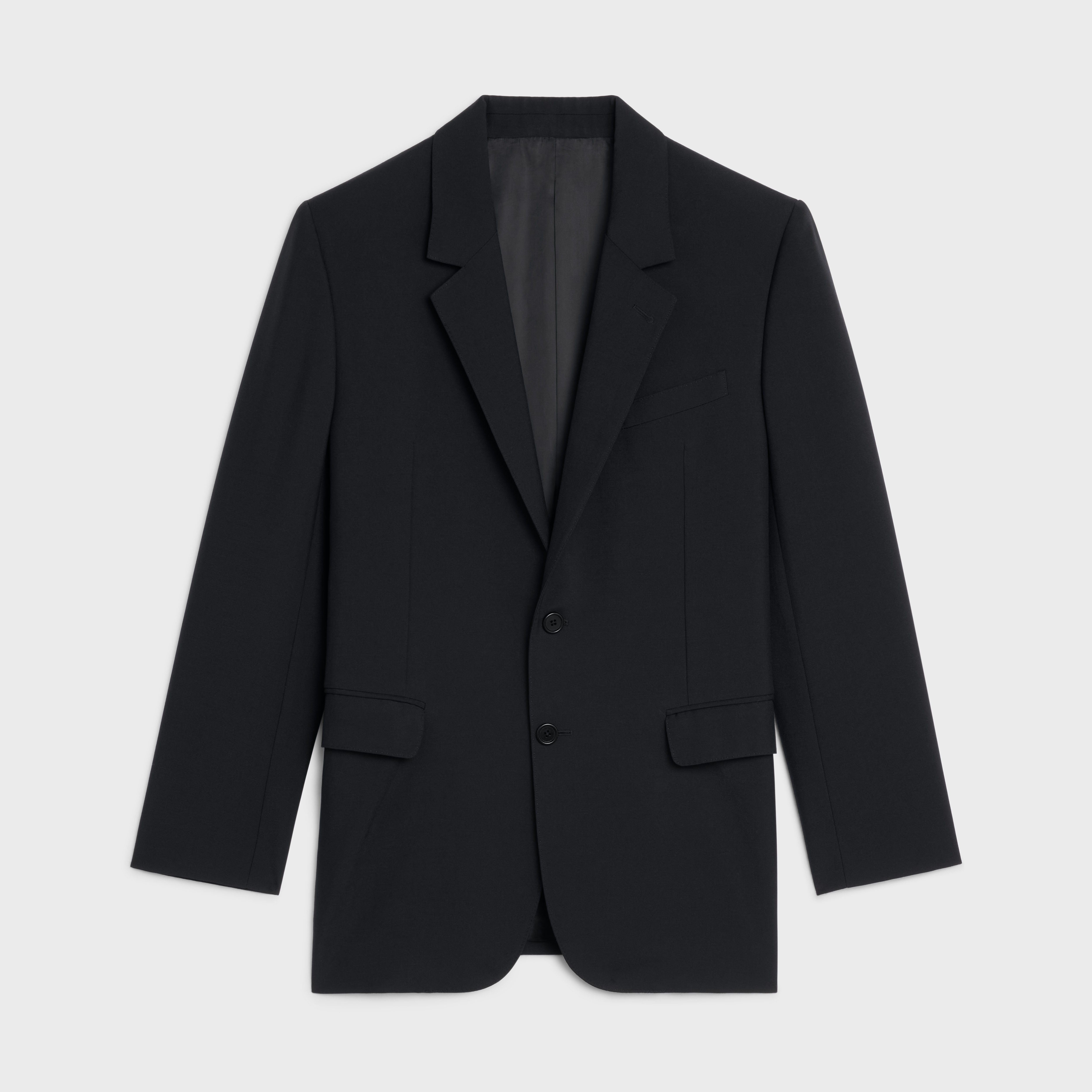 Celine Jude Jacket In Mohair Wool 