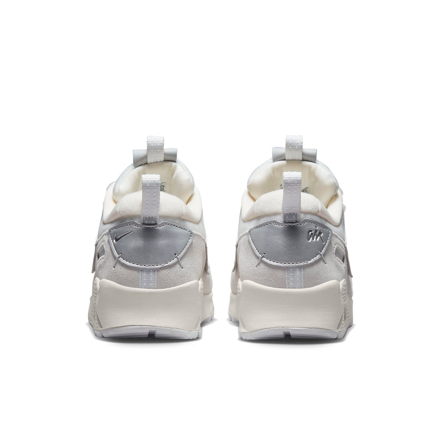 (WMNS) Nike Air Max 90 Futura 'White Metallic Silver' FB1877-110 - 5