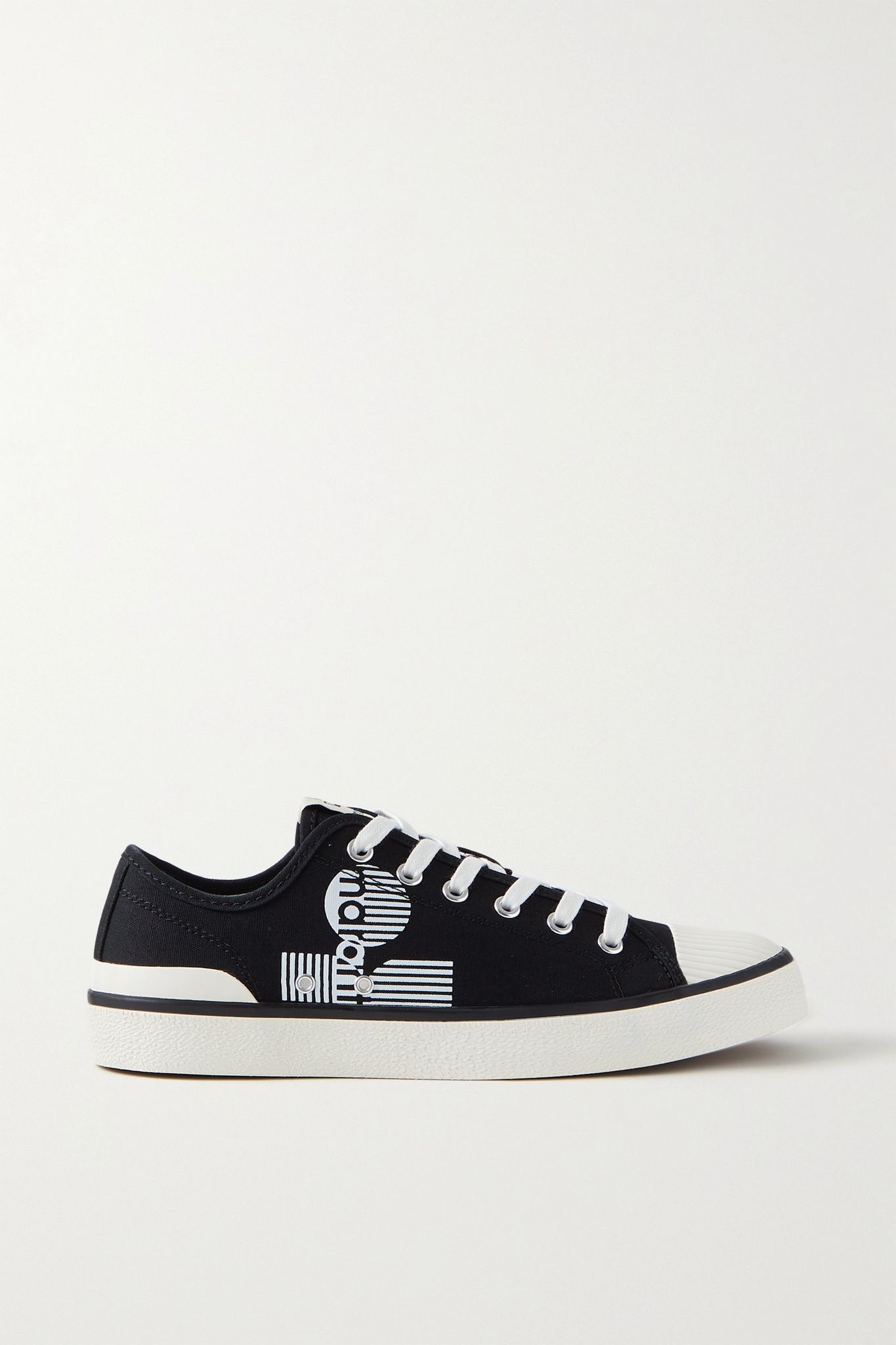 Binkoo logo-print canvas sneakers - 1