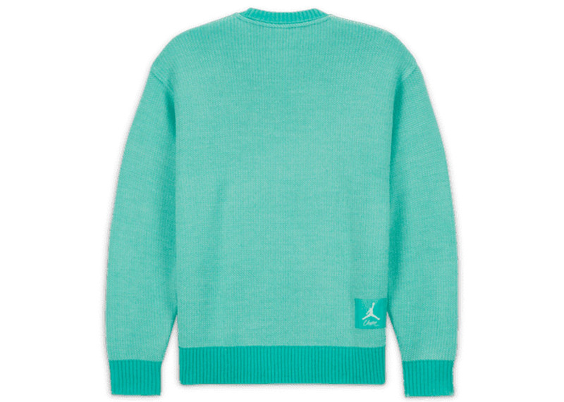 Jordan Jordan x Union MJ Sweater Kinetic Green/White outlook