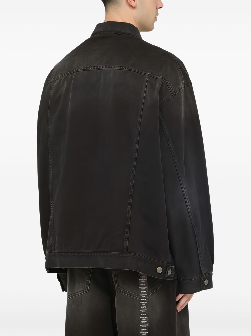 pocketed denim jacket - 2