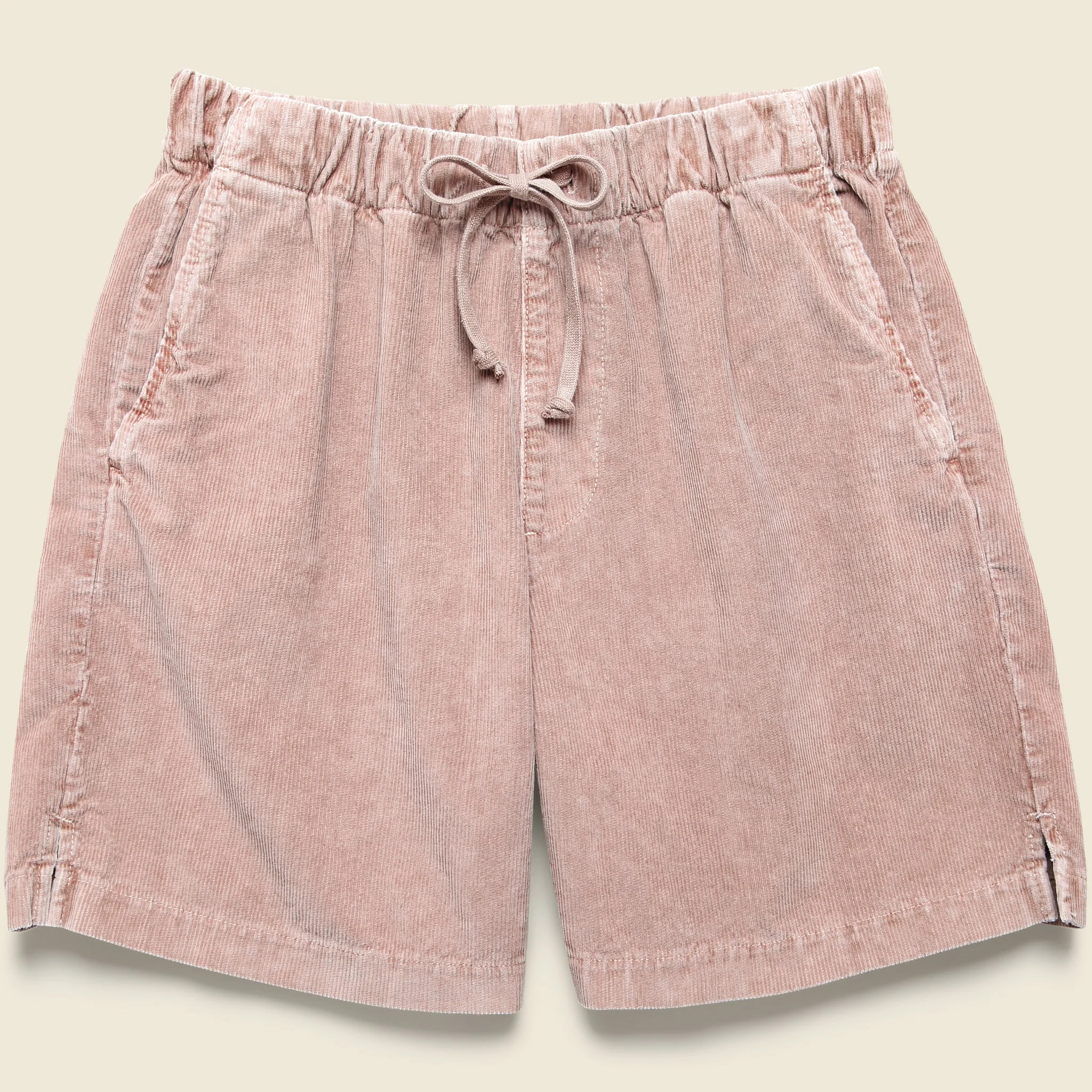 6" Corduroy Easy Shorts - Tea - 1