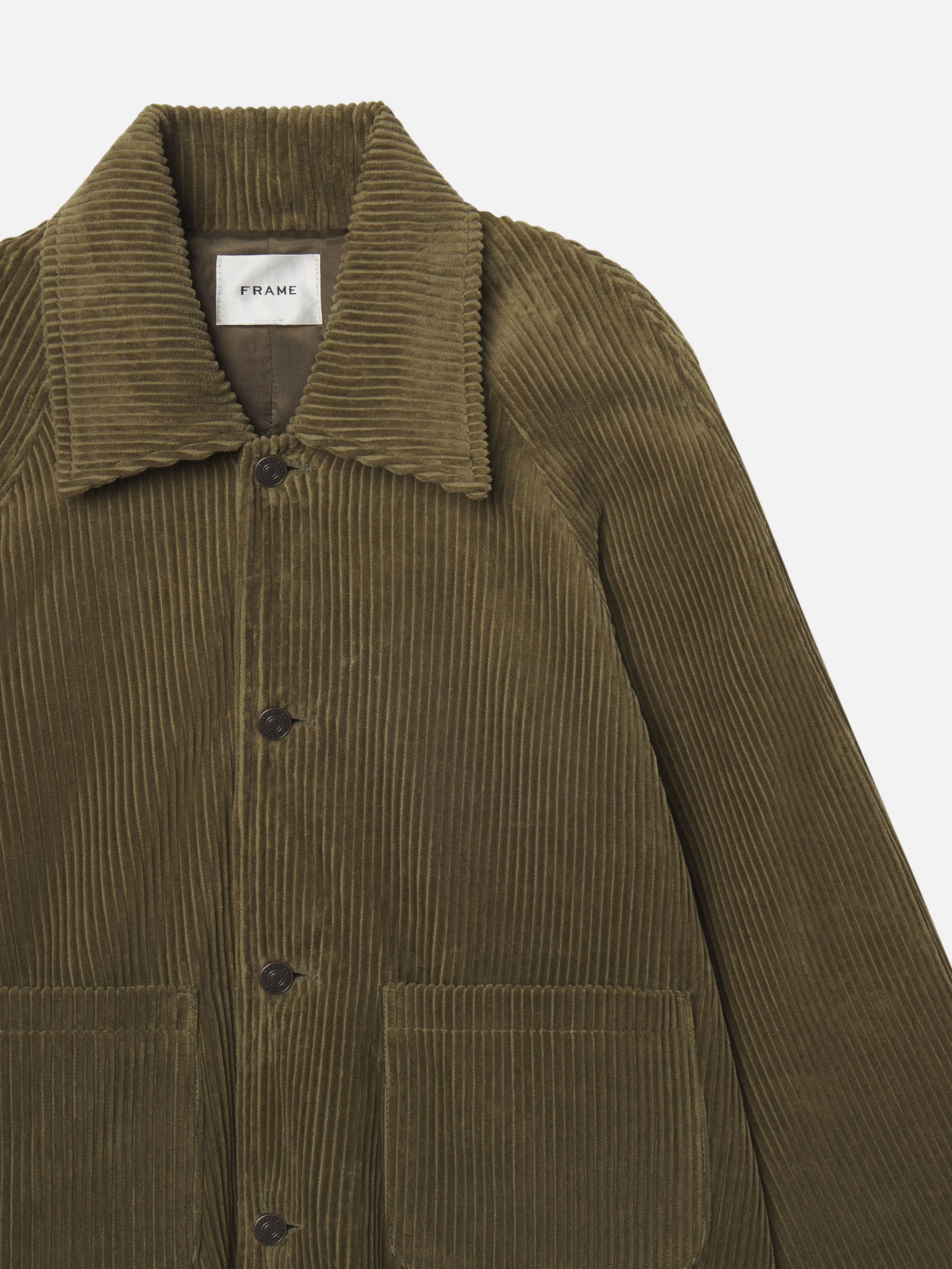 The Corduroy Swing Jacket in Artichoke - 2