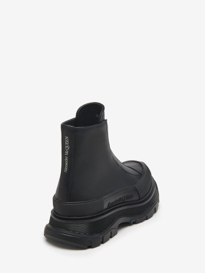 Alexander McQueen Women's Tread Slick Zip Boot in Black outlook