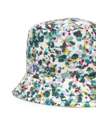 Isabel Marant logo-print reversible bucket hat outlook