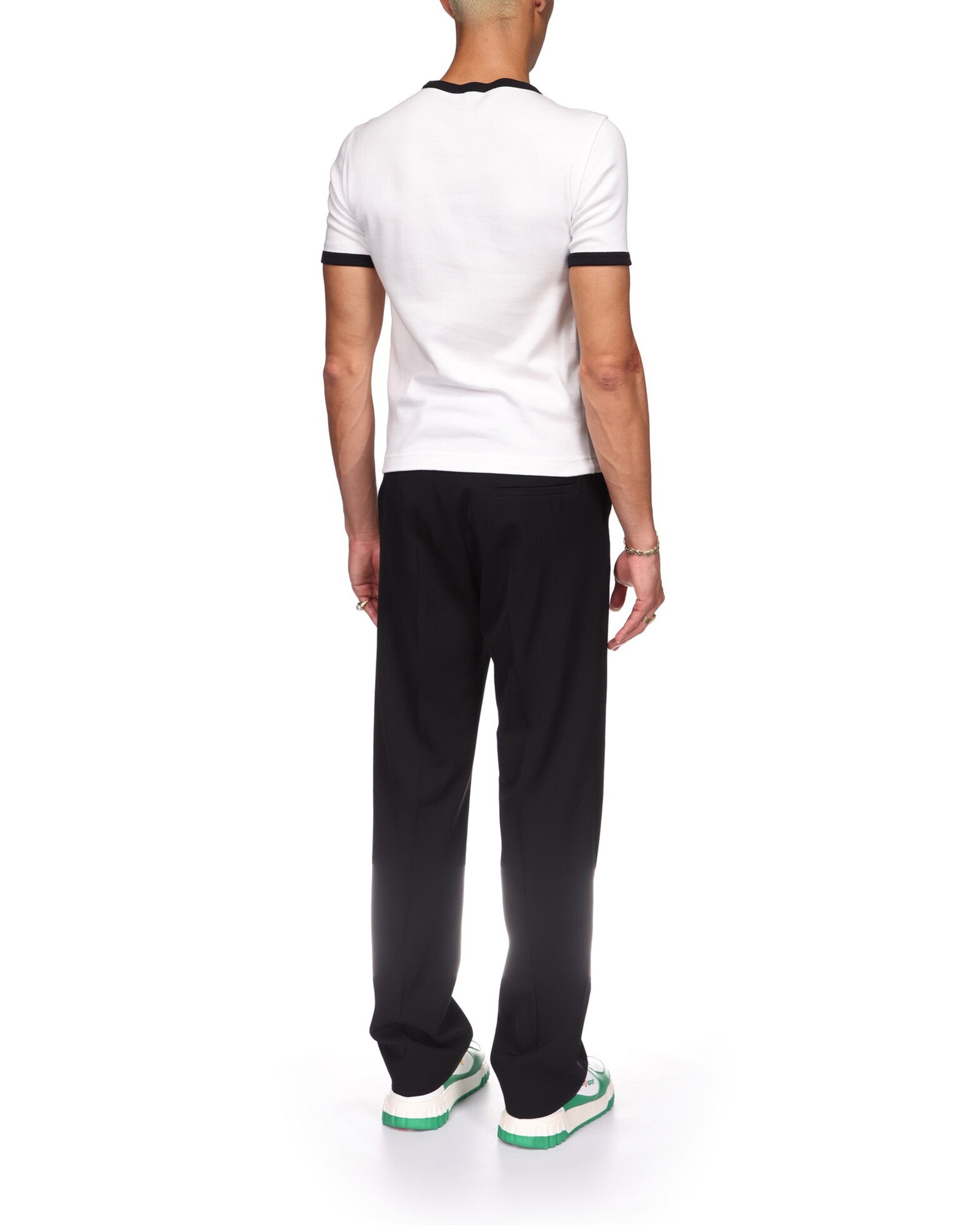 Gradient Stripe Ringer T-Shirt - 5