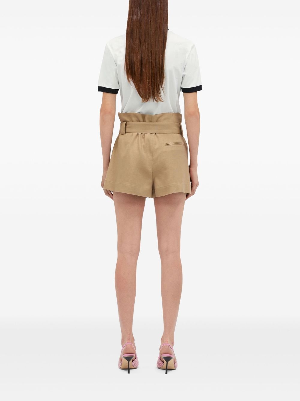 belted shorts - 4