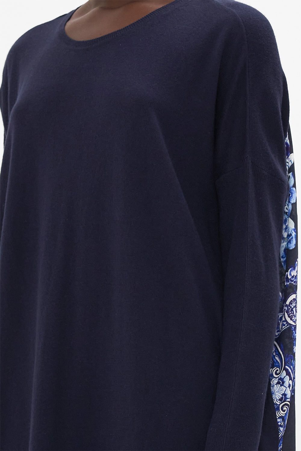 LONG SLEEVE JUMPER WITH PRINT BACK - 6