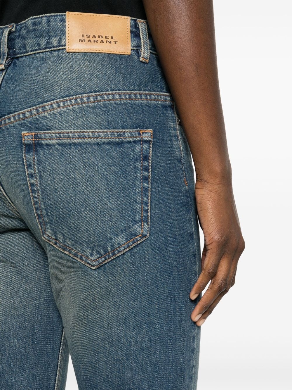 Belvira high-rise bootcut jeans - 5