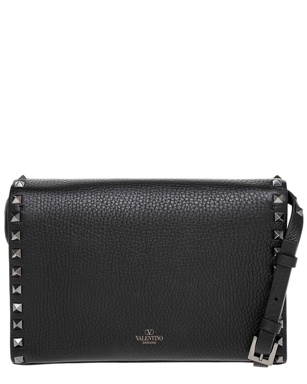 Valentino Rockstud Small Grainy Leather Crossbody - 2