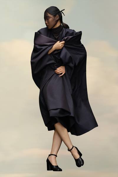 Maison Margiela British Mohair Blanket Coat outlook