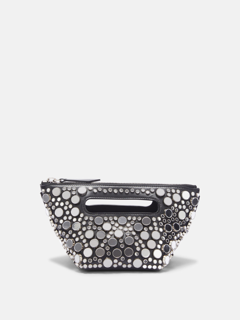 ''VIA DEI GIARDINI 15'' BLACK TOTE BAG 1