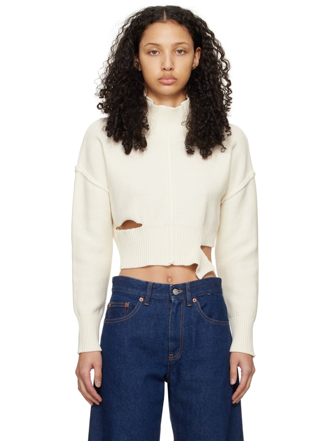 Off-White Boxy Sweater - 1