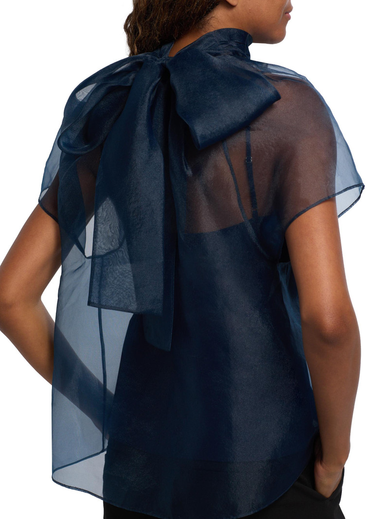 Women's Feyre Bow-Neck Top - Midnight 6