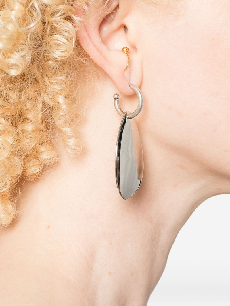 Isabel Marant silver teardrop earrings outlook