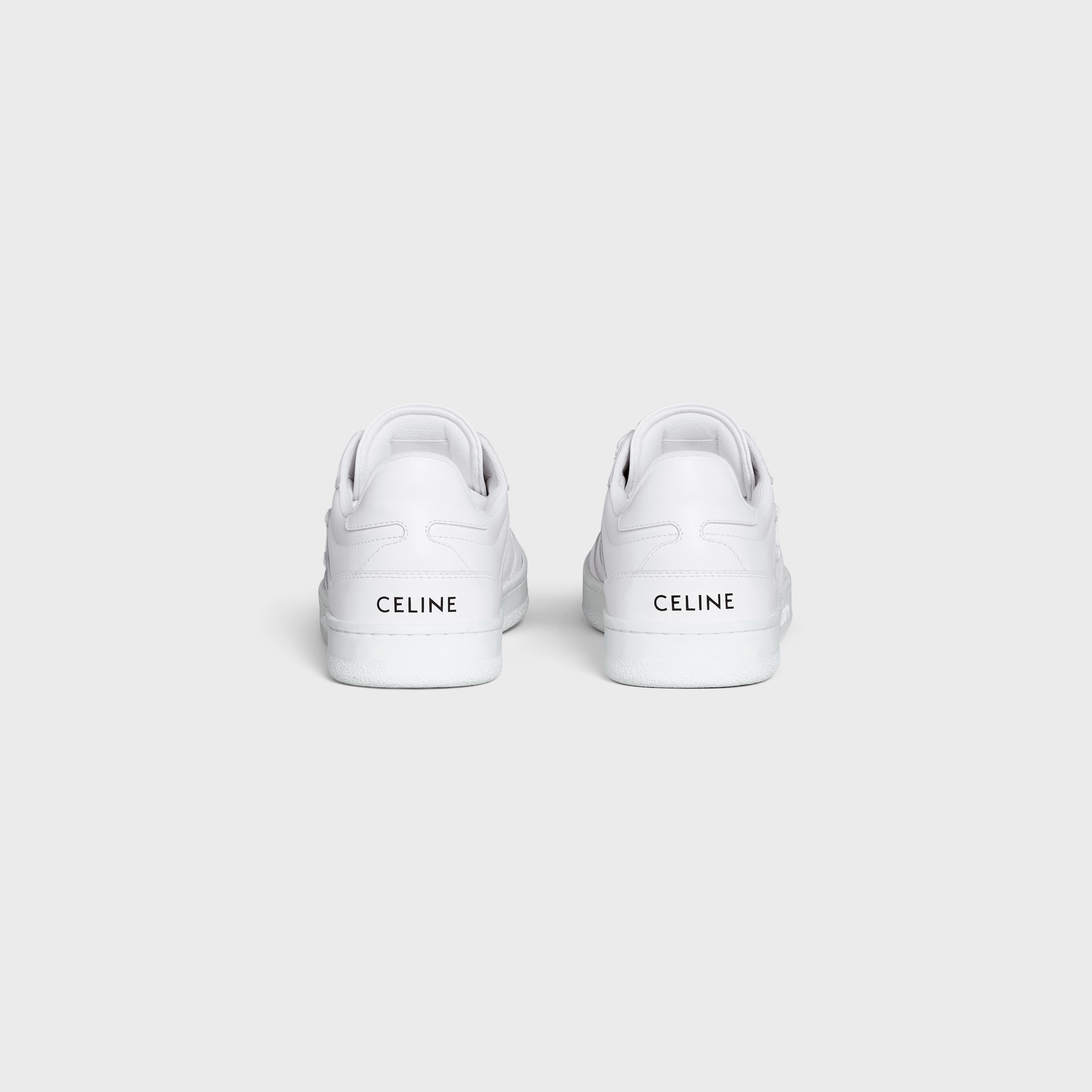 CT-11 CELINE TRAINER LOW LACE-UP SNEAKER IN CALFSKIN - 3