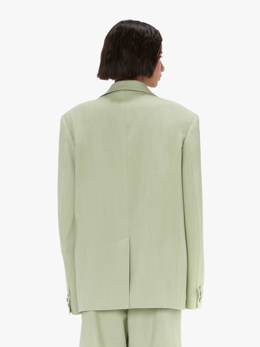 OVERSIZED WOOL SB BLAZER - 3