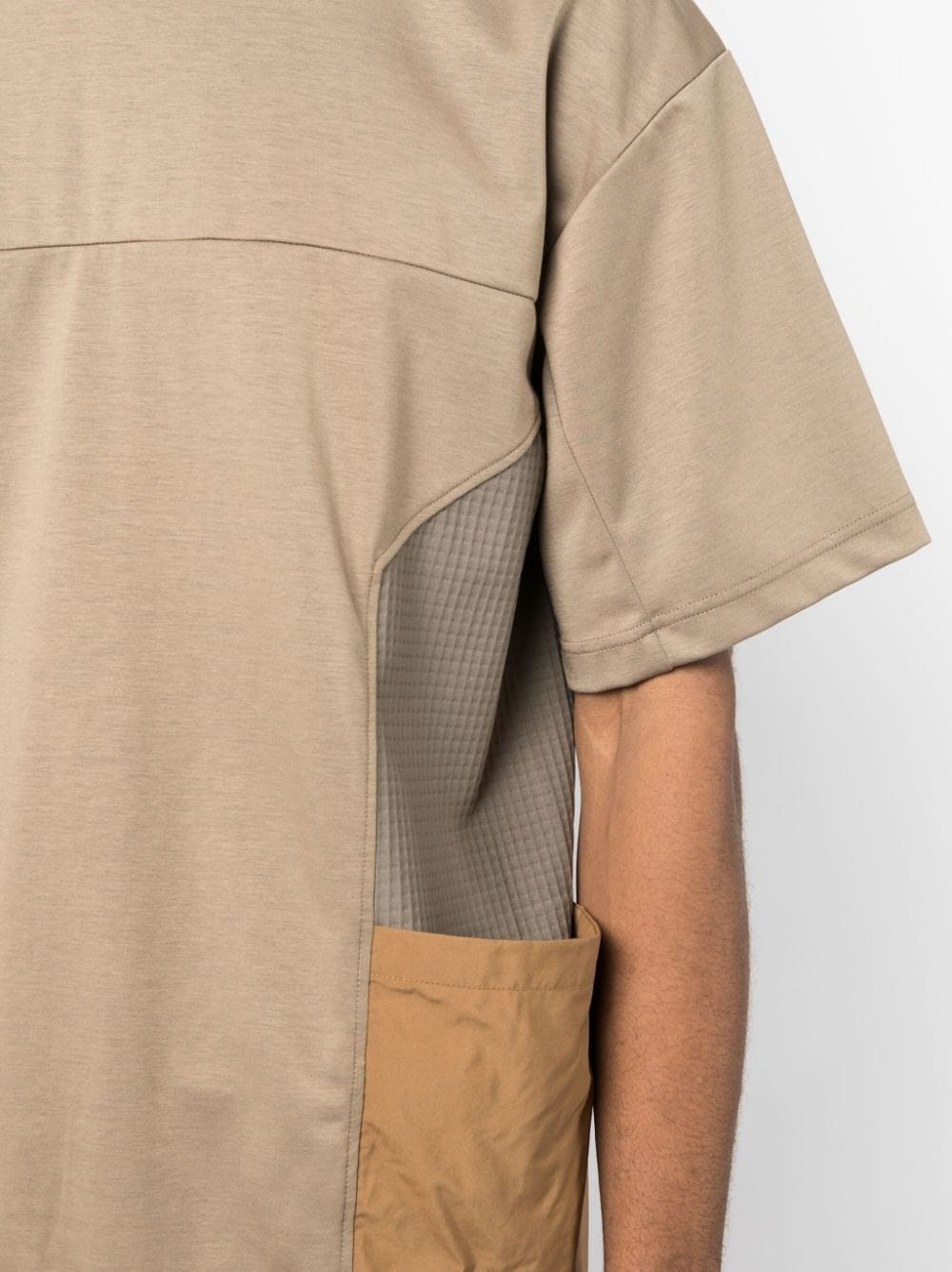 side-pockets crew-neck T-shirt - 5