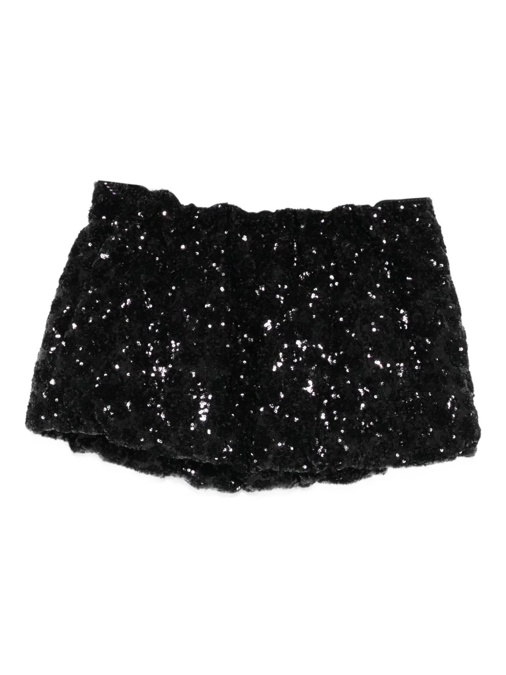 sequin mini skirt - 1