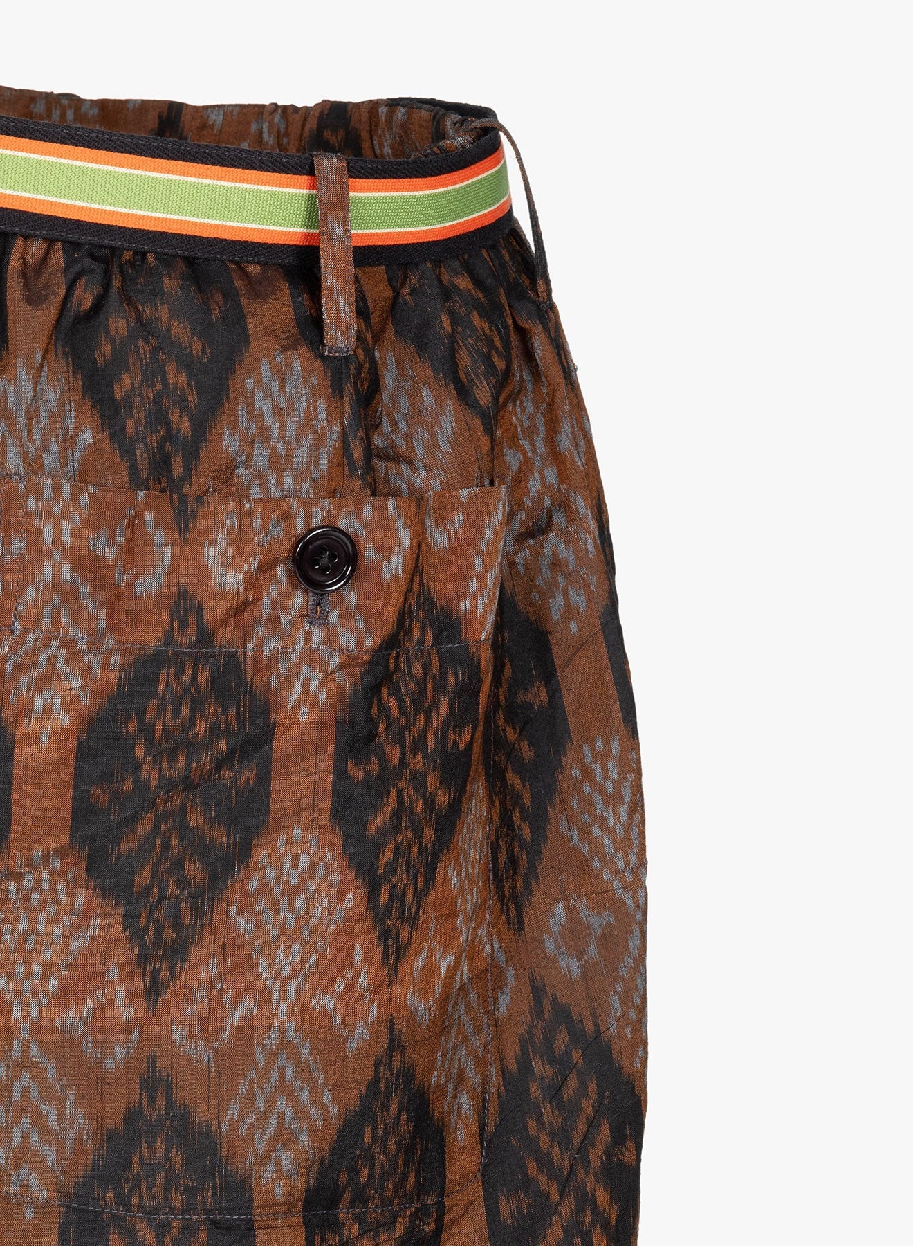 PANTS IN PRINTED SILK BLEND - 3