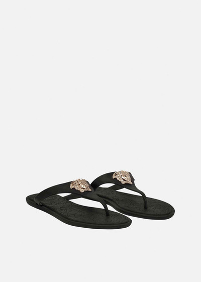 VERSACE Medusa Palazzo Thong Sandals outlook