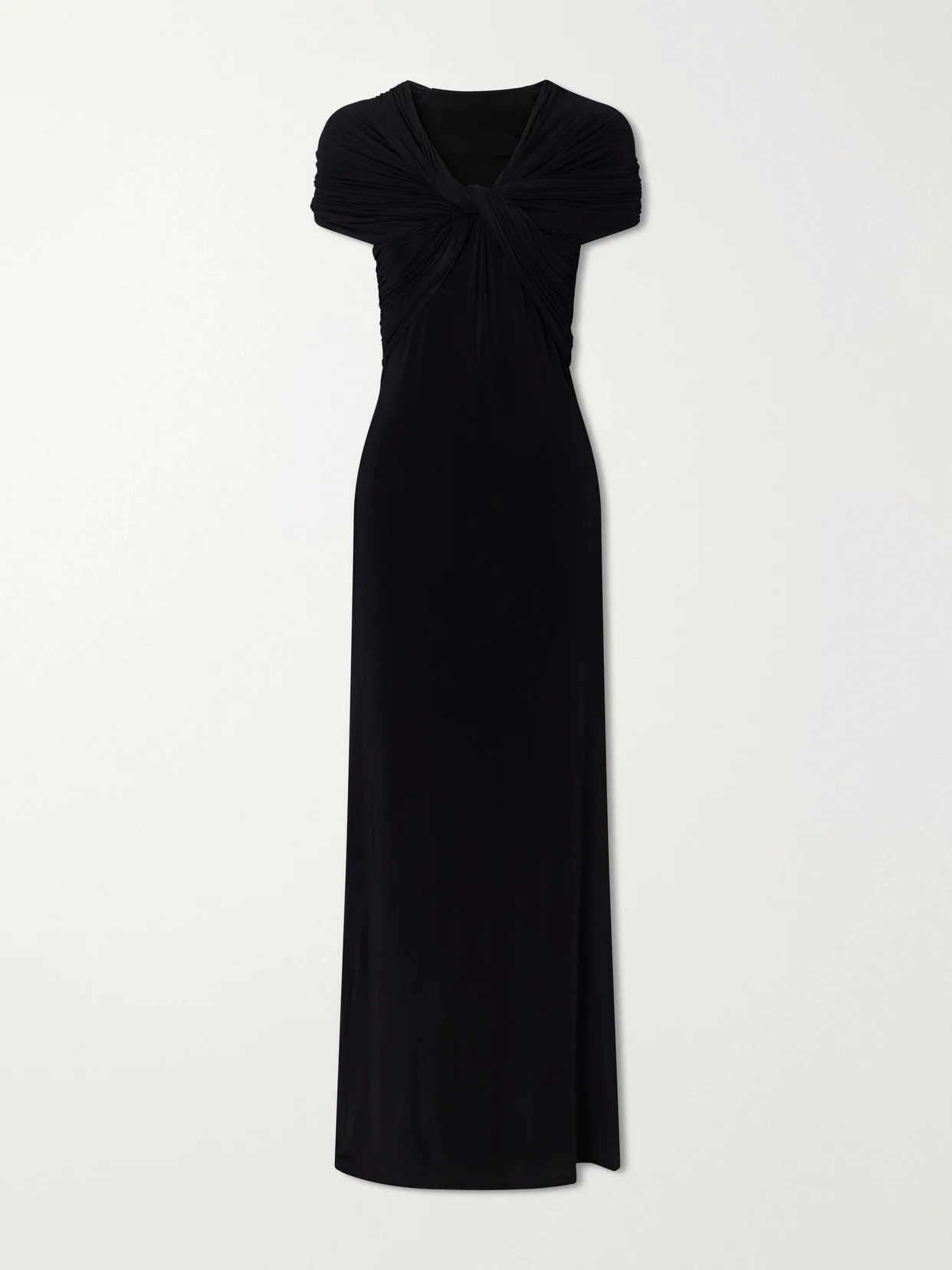 Rama Gathered Jersey Maxi Dress - 1