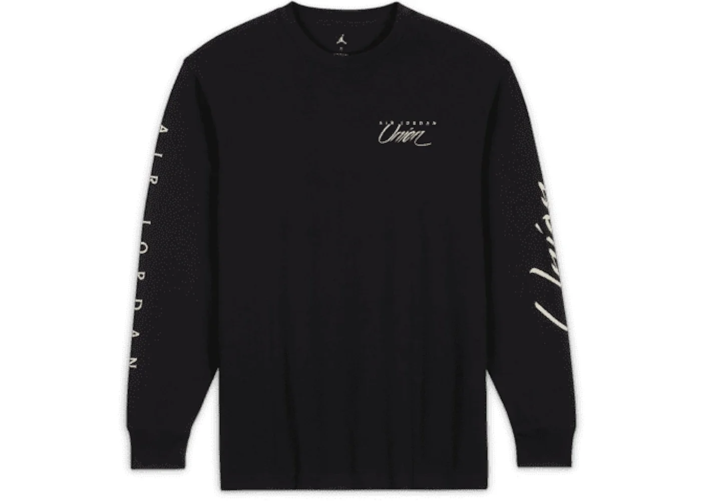 Jordan x Union MJ L/S Tee Black/Coconut Milk - 1