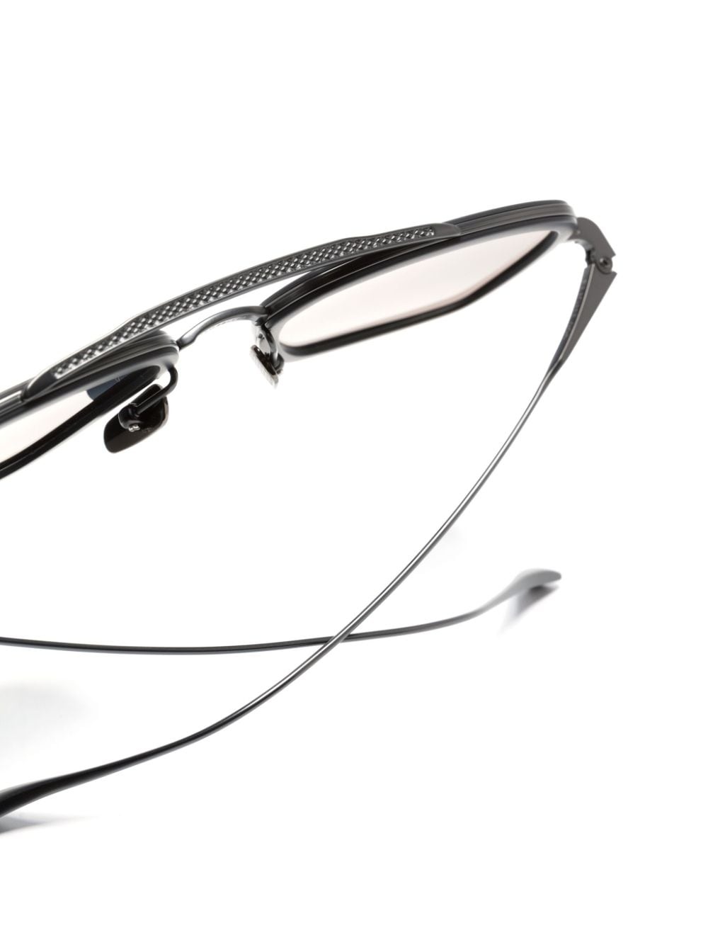 square-frame gradient-lenses sunglasses - 3