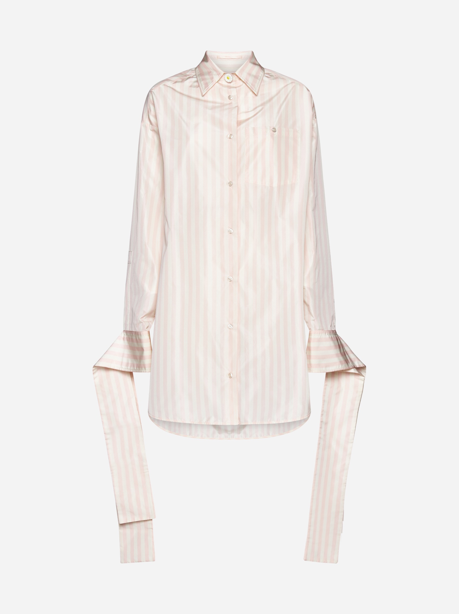 Attica striped cotton shirt dress - 1
