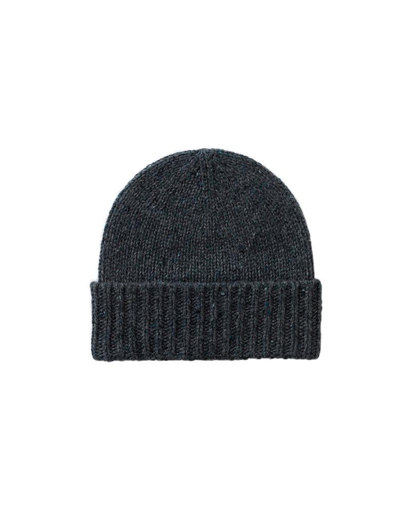 Donegal Cashmere Grey Hat & Scarf Gift Set 3