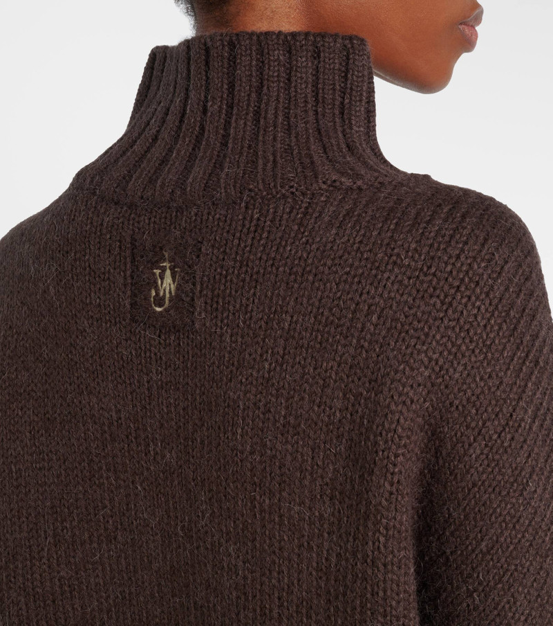 Wool and alpaca-blend turtleneck sweater 6