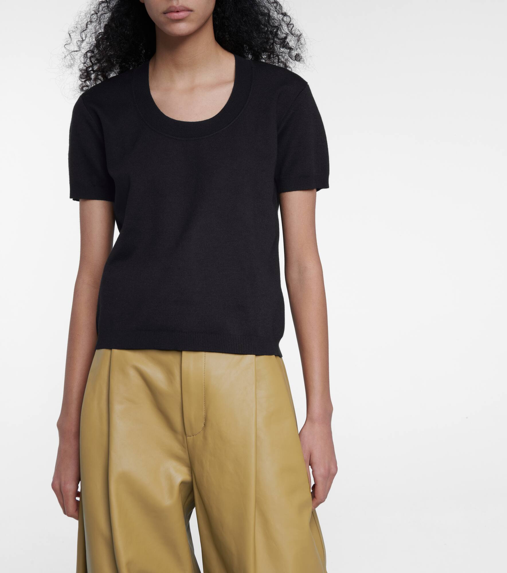 Cashmere-blend sweater - 4