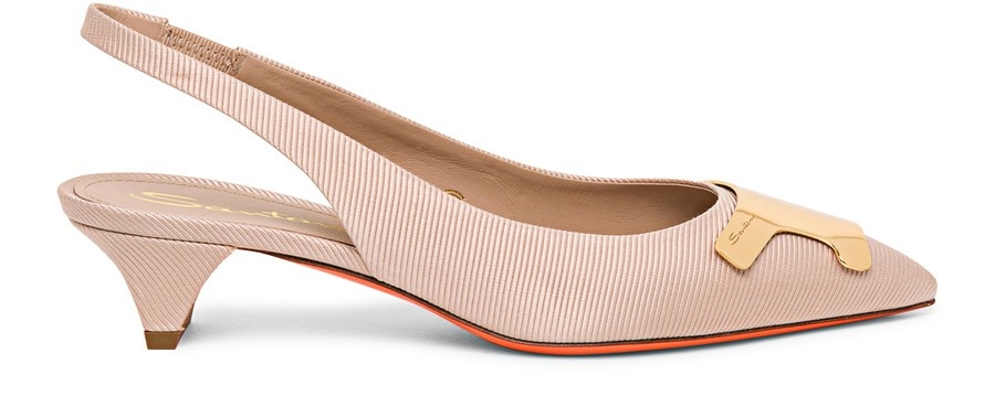 Grosgrain slingback - 1