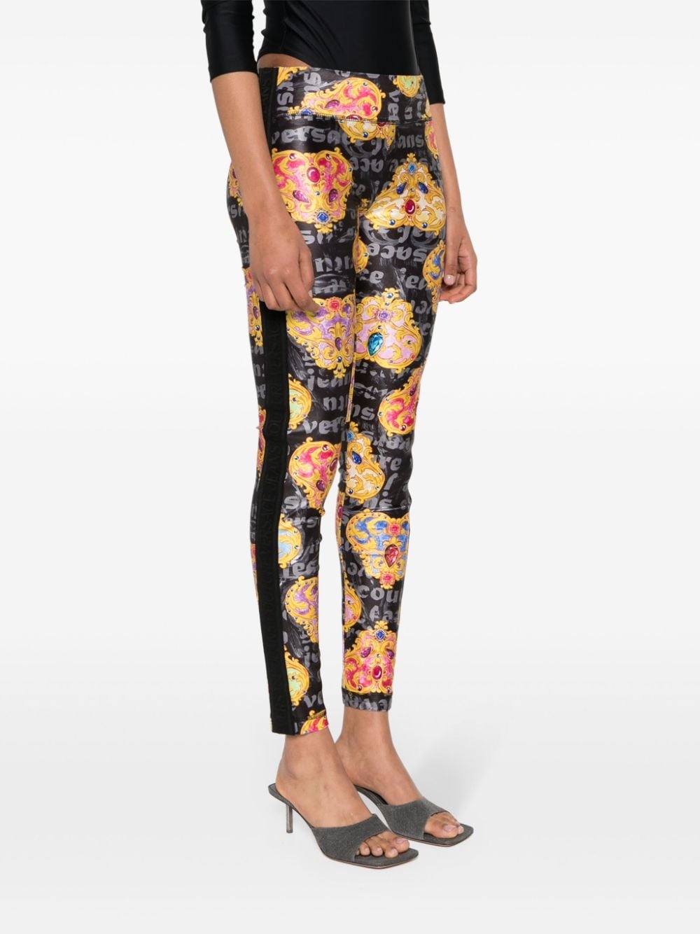 Heart Couture-print leggings - 3