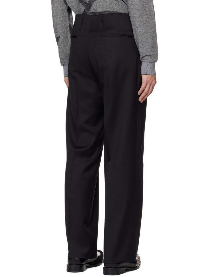 Black Creased Trousers 3