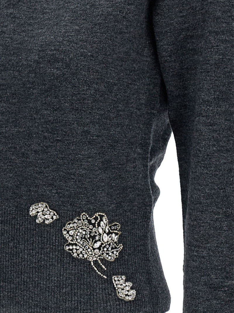 V-neck embellished sweater 3