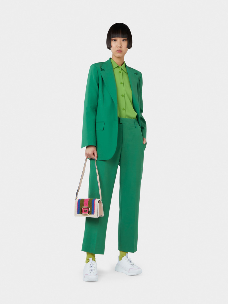 Roger Vivier Viv' Choc Summertime Mini Bag in Fabric outlook