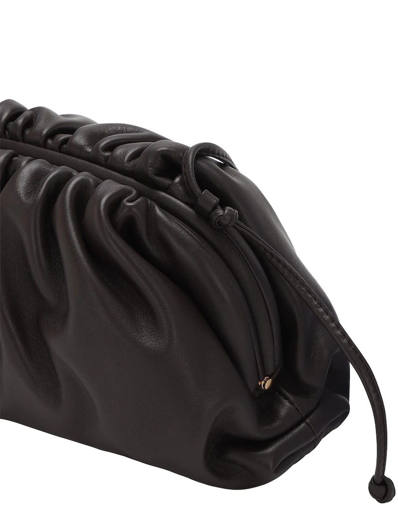 THE MINI POUCH SMOOTH LEATHER CLUTCH - 5