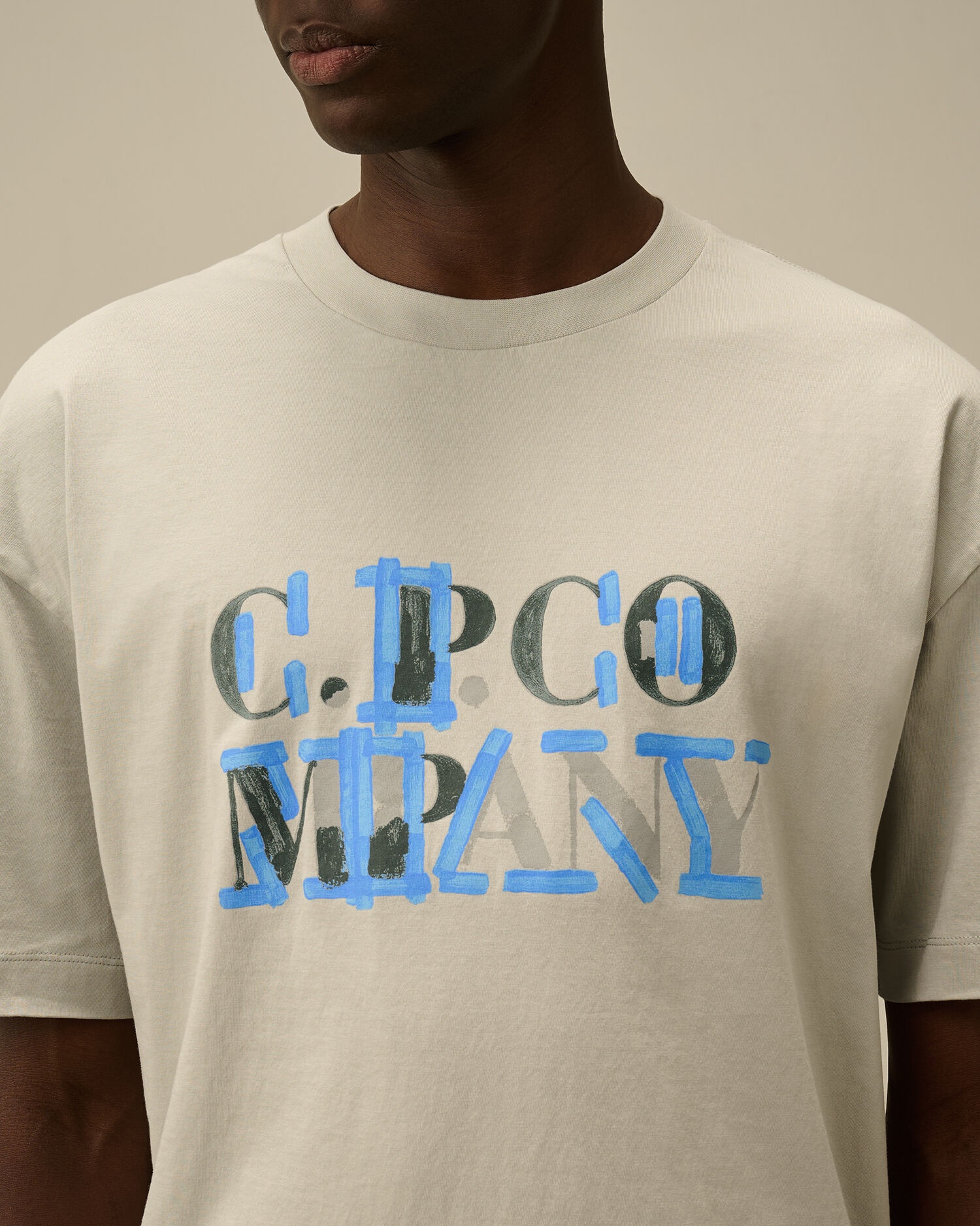 C.P. Company 30/1 Jersey Blurred Logo T-Shirt 関送料込 30/1 Jersey Blurred Logo T-Shirt | CPC USCA Online Store